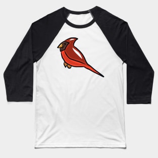 Winter Robin Individual sticker Baseball T-Shirt